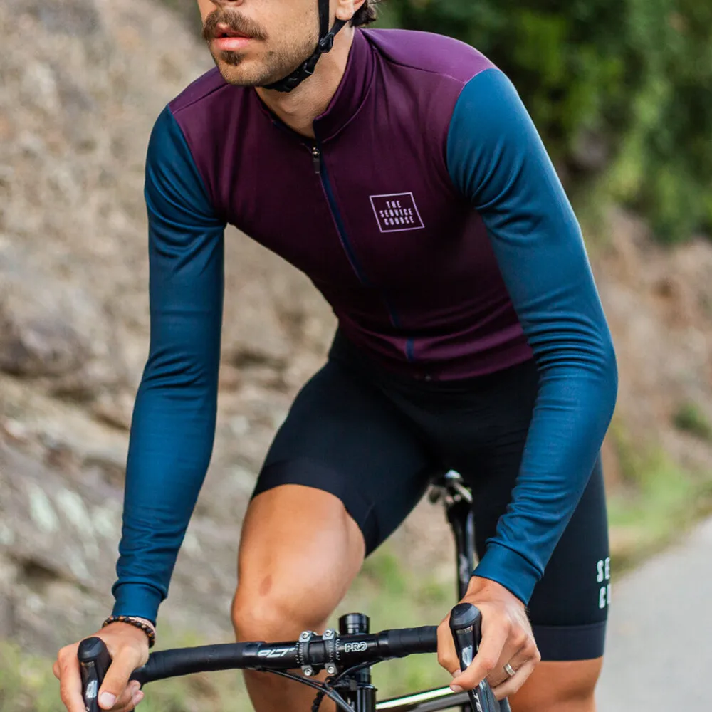 Purple blue Fleece Jersey Winter top Warm lining Long Sleeve Bike Clothes Men Maillot Ciclismo invierno
Purple blue Fleece Jersey Winter top Warm lining Long Sleeve Bike Clothes Men Maillot Ciclismo invierno