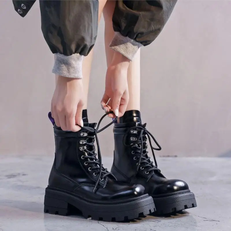 Ankle Boots for Women Fashion Leather Boots Woman Platform Shoes for Women 2021High Heels Ladies Shoes Woman
Ankle Boots for Women Fashion Leather Boots Woman Platform Shoes for Women 2021High Heels Ladies Shoes Woman
