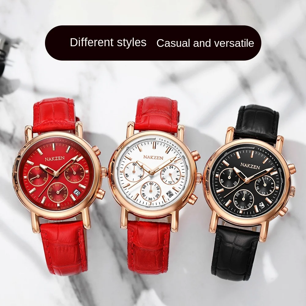 Popular Waterproof Quartz Watch Sports Watch Women's Real Leather Watch Strap Sl5220l women watch luxury watch women
Popular Waterproof Quartz Watch Sports Watch Women's Real Leather Watch Strap Sl5220l women watch luxury watch women