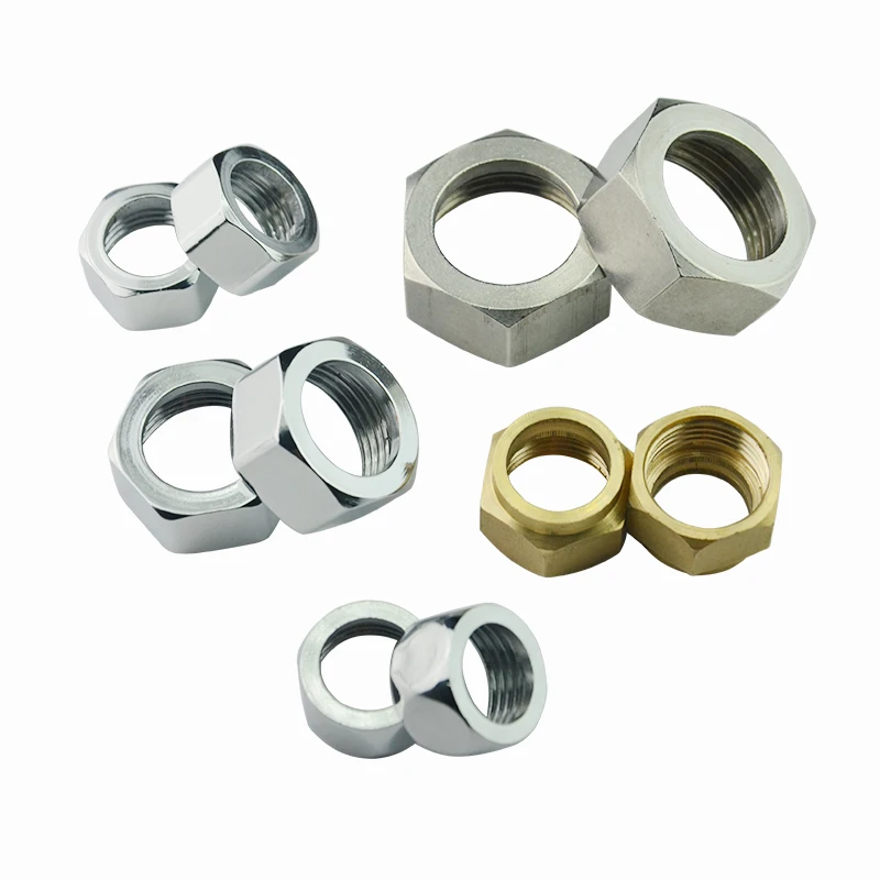 2pcs 304 Stainless Steel hex lock nut set 16mm Gas pipe joint connectors G1/4 G3/8 G3/4 corrugated hose hexagon nut fittings
2pcs 304 Stainless Steel hex lock nut set 16mm Gas pipe joint connectors G1/4 G3/8 G3/4 corrugated hose hexagon nut fittings