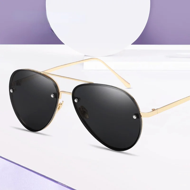 Metal ocean lens sunglasses trend sunglasses personality ladies sunglasses fashion sunshade mirror sunglasses for men
Metal ocean lens sunglasses trend sunglasses personality ladies sunglasses fashion sunshade mirror sunglasses for men