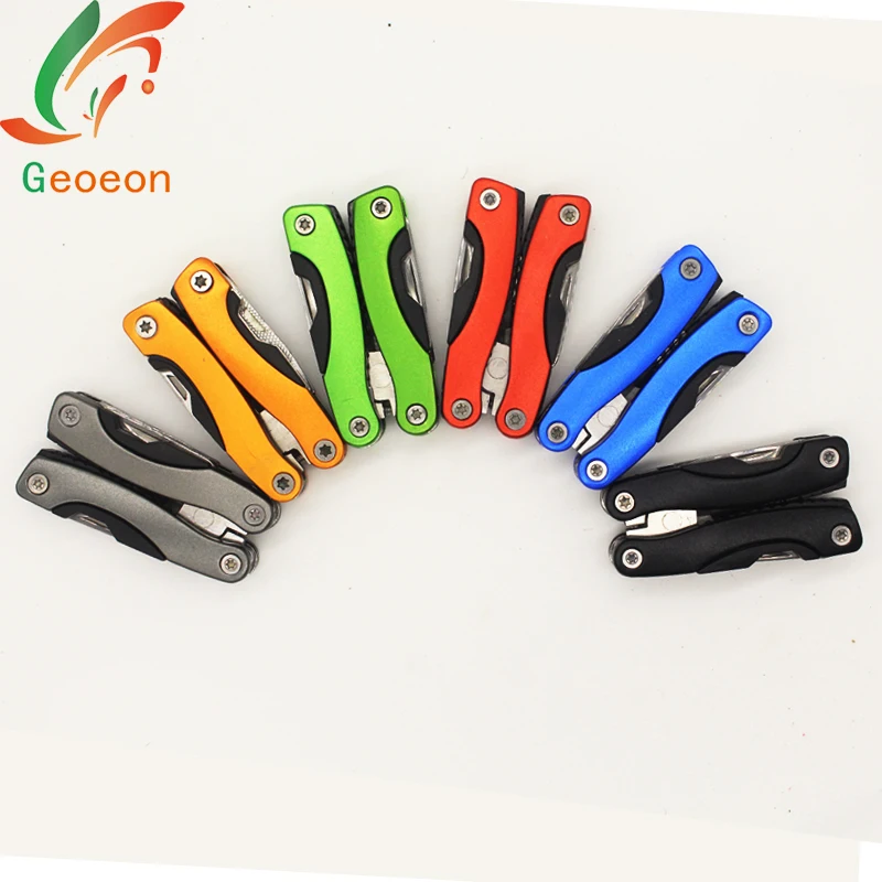 Geoeon многофункциональные плоскогубцы мини складные зубчатый нож + отвертка для