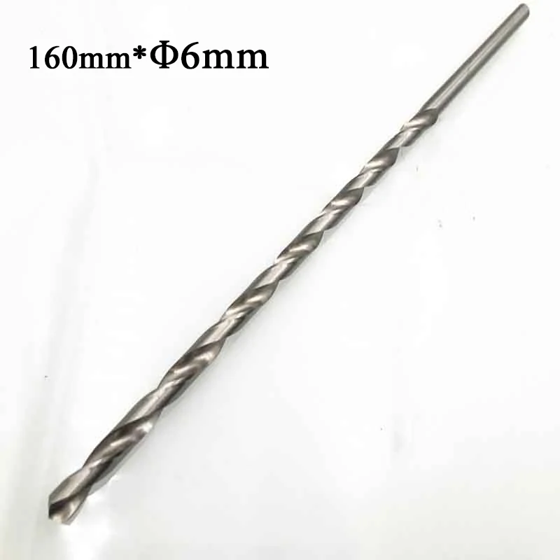 HSS Straight Shank Twist Drill Bit Diameter 2/3/4/5/6mm Length 160/200/250/300mm Extra Long HSS Straight Shank Drill Bit Tools
HSS Straight Shank Twist Drill Bit Diameter 2/3/4/5/6mm Length 160/200/250/300mm Extra Long HSS Straight Shank Drill Bit Tools