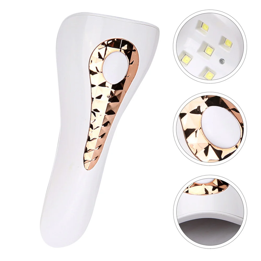 1pc Simple LED Lamp Drying Timer Manicure Tool Nail Art Tool (Golden, White,Silver Random Color)
1pc Simple LED Lamp Drying Timer Manicure Tool Nail Art Tool (Golden, White,Silver Random Color)