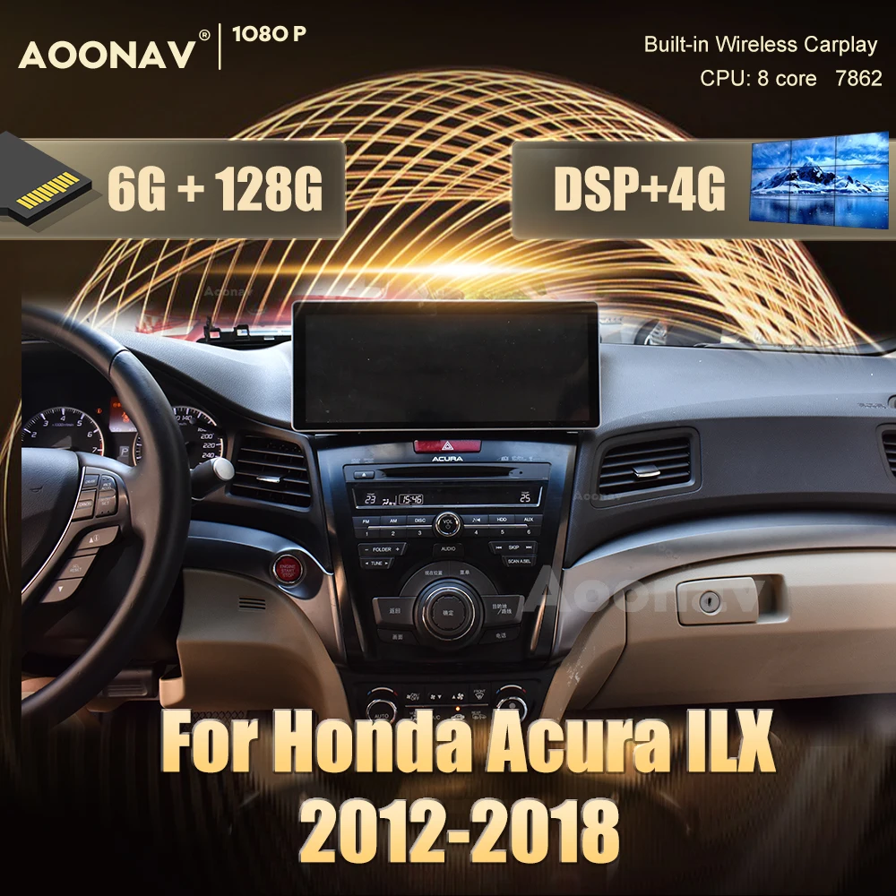 Автомобильная магнитола 128G 2 din Android для Acura ILX 2012-2018, автомобильная магнитола, мультимедийная стереосистема, Авторадио Google carplay 
Автомобильная магнитола 128G 2 din Android для Acura ILX 2012-2018, автомобильная магнитола, мультимедийная стереосистема, Авторадио Google carplay