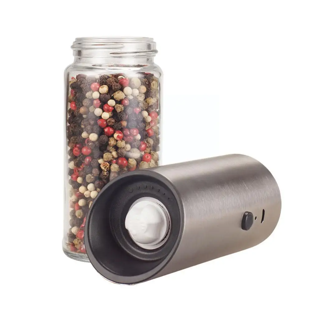 High Quality Electric Salt Pepper Grinder Steel USB Machine Automatic Charging Tool Kitchen Milling Grinder Spice X6E6
High Quality Electric Salt Pepper Grinder Steel USB Machine Automatic Charging Tool Kitchen Milling Grinder Spice X6E6