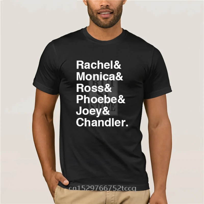 Fashion T Shirt 100% Cotton Friends Characters Graphic Printed round neck cool man's T-shirt
Fashion T Shirt 100% Cotton Friends Characters Graphic Printed round neck cool man's T-shirt