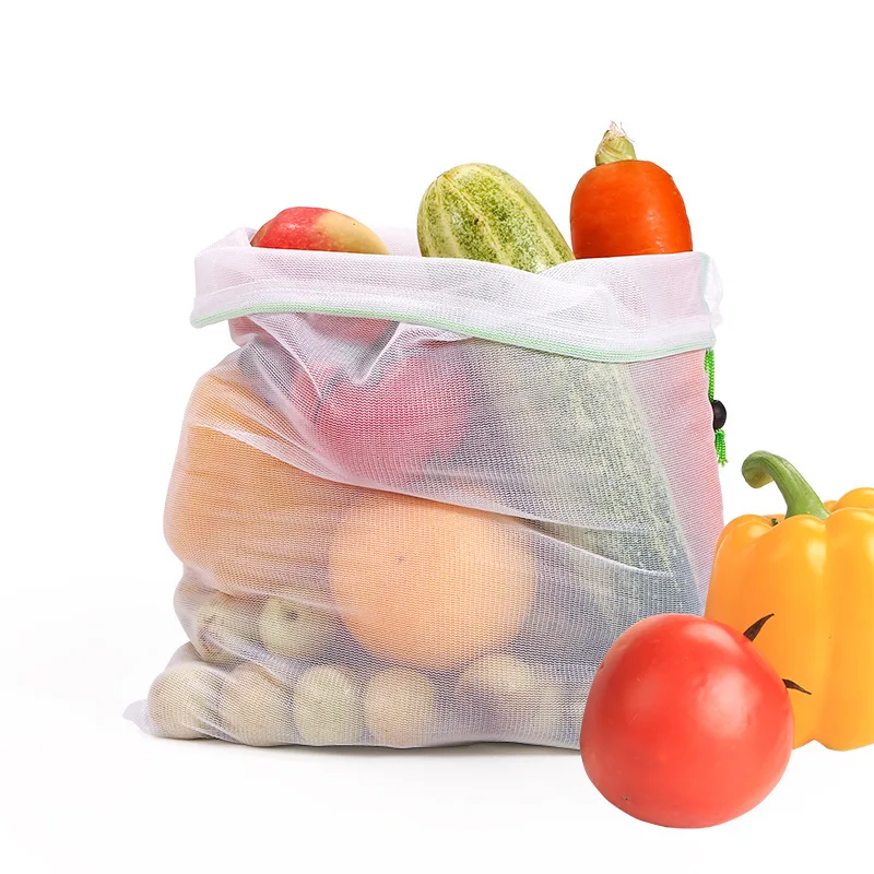 9 pics/pack Mesh Bag 50D Bay Pattern Polyester Bundle Mouth Pull Rope Shopping Bag Small Vegetable and Fruit Net Bag
9 pics/pack Mesh Bag 50D Bay Pattern Polyester Bundle Mouth Pull Rope Shopping Bag Small Vegetable and Fruit Net Bag