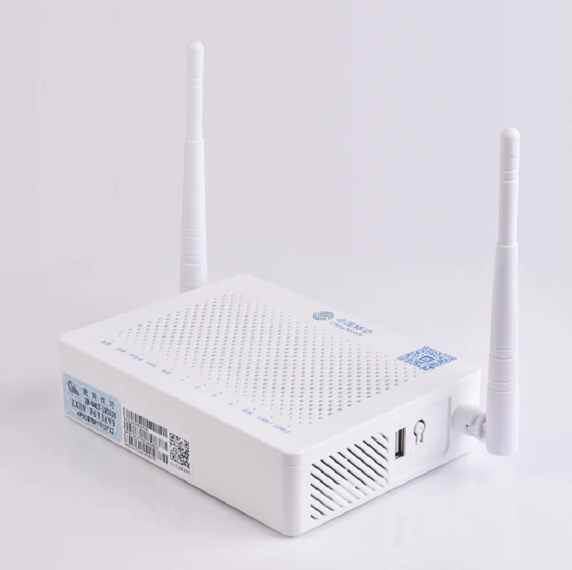 New Zxa10 F673a V9 Gpon Onu 4ge + 2 USB TEL +Wifi With 2.4g & 5g English Version Ftth Fiber Optic Terminal
New Zxa10 F673a V9 Gpon Onu 4ge + 2 USB TEL +Wifi With 2.4g & 5g English Version Ftth Fiber Optic Terminal