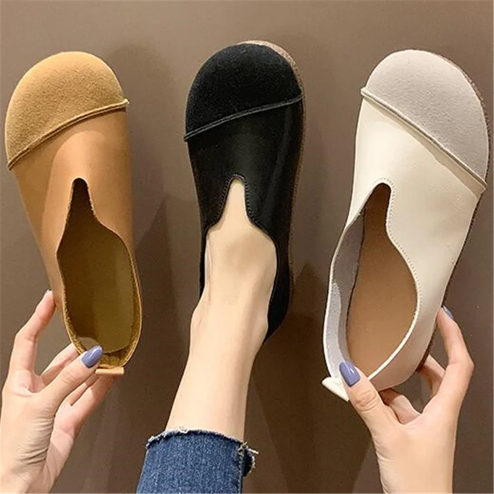 2021 Women Leather Shoes Moccasins Mother Loafers Soft Flats Casual Female Driving Ballet Footwear Comfortable Grandma Shoes
2021 Women Leather Shoes Moccasins Mother Loafers Soft Flats Casual Female Driving Ballet Footwear Comfortable Grandma Shoes