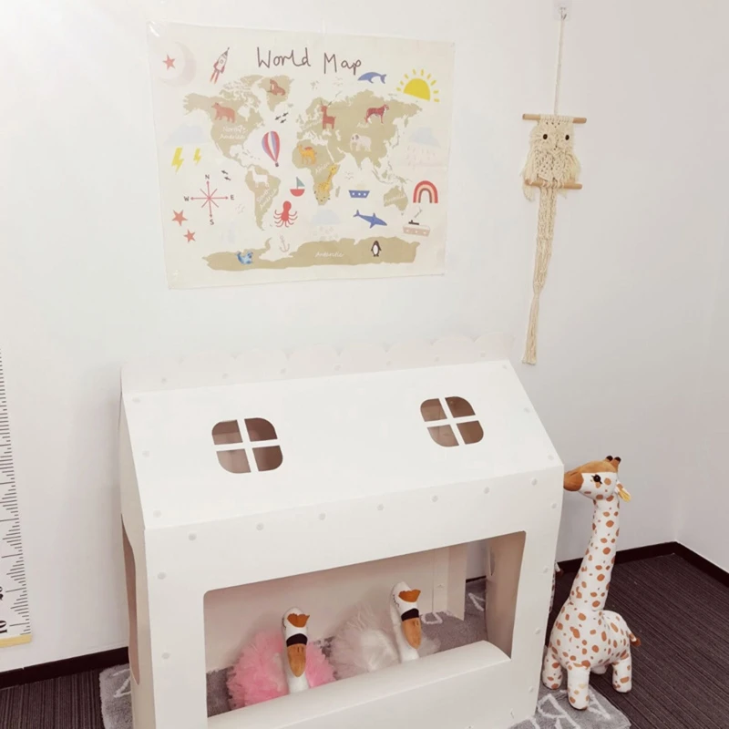 Nordic Educational Kids Room World Map Decoration Poster Nursery Art Canvas Wall Hanging Painting Picture
Nordic Educational Kids Room World Map Decoration Poster Nursery Art Canvas Wall Hanging Painting Picture