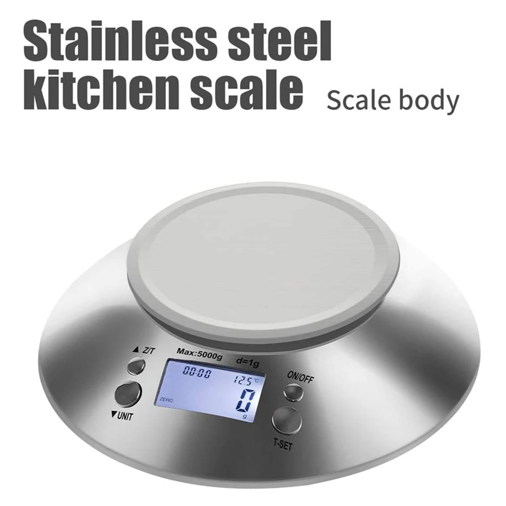 New Digital Scale With Removable Bowl Kitchen LCD Backlight Display Scale For Cooking Baking Tools Drop Shipping
New Digital Scale With Removable Bowl Kitchen LCD Backlight Display Scale For Cooking Baking Tools Drop Shipping