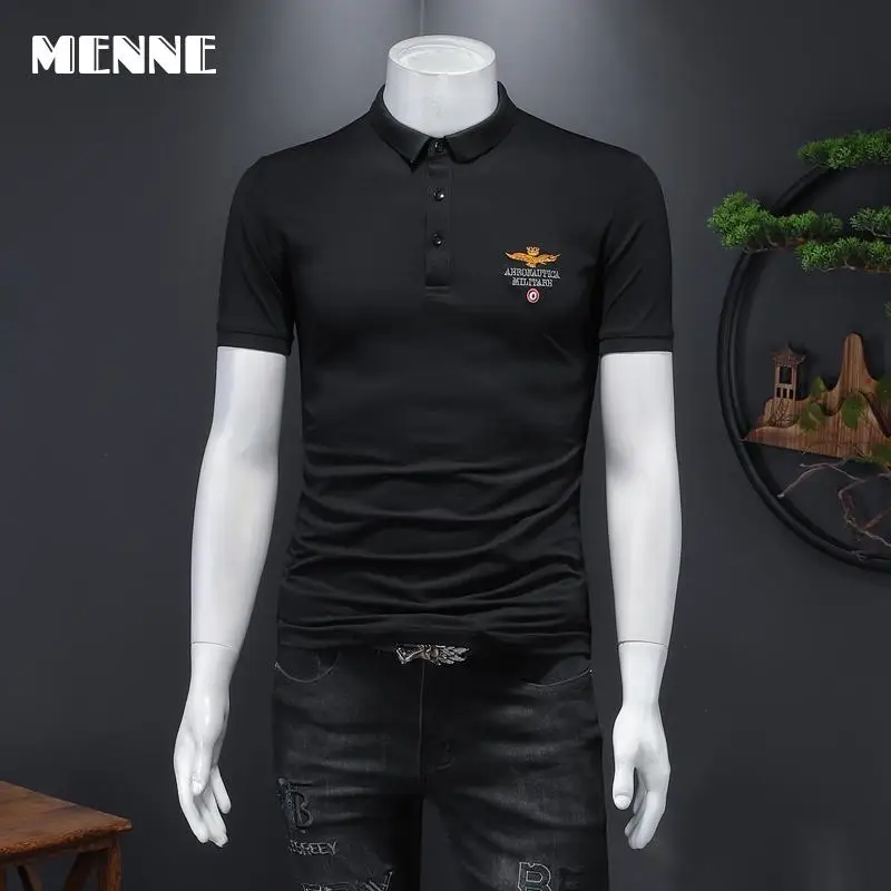 New arrival high quality mens poloshirt Breathable Mercerized cotton men Polo shirts summer shirts for men style
New arrival high quality mens poloshirt Breathable Mercerized cotton men Polo shirts summer shirts for men style