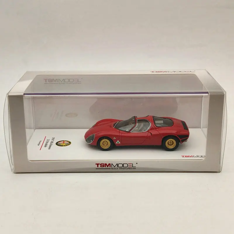 TSM Models 1:43 For Alfa Romeo 33 Stradale 1967 Prototype Resin Limited Edition Collection Auto Toys Gift
TSM Models 1:43 For Alfa Romeo 33 Stradale 1967 Prototype Resin Limited Edition Collection Auto Toys Gift