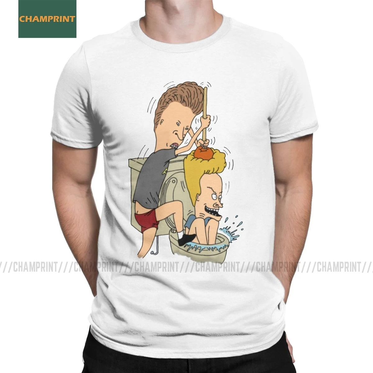 Мужские смешные футболки Beavis Butthead с унитазом, классические Мультяшные металлические Смешные хлопковые футболки в стиле рок, панк, искусств...
Мужские смешные футболки Beavis Butthead с унитазом, классические Мультяшные металлические Смешные хлопковые футболки в стиле рок, панк, искусств...