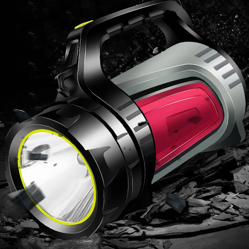 LED Searchlight Flashlight Torch Light Rechargeable Waterproof for Camping Outdoor B2Cshop
LED Searchlight Flashlight Torch Light Rechargeable Waterproof for Camping Outdoor B2Cshop