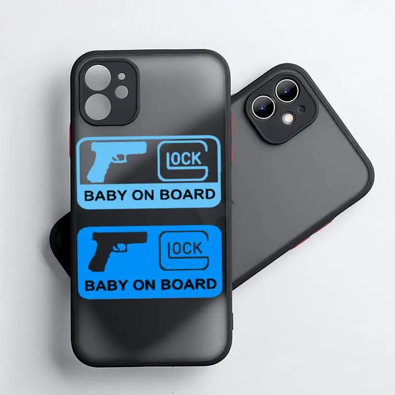 CUTEWANAN Glock Handgun Shell Phone Case For iphone 12 11 8 7 plus mini x xs xr pro max matte transparent cover
CUTEWANAN Glock Handgun Shell Phone Case For iphone 12 11 8 7 plus mini x xs xr pro max matte transparent cover