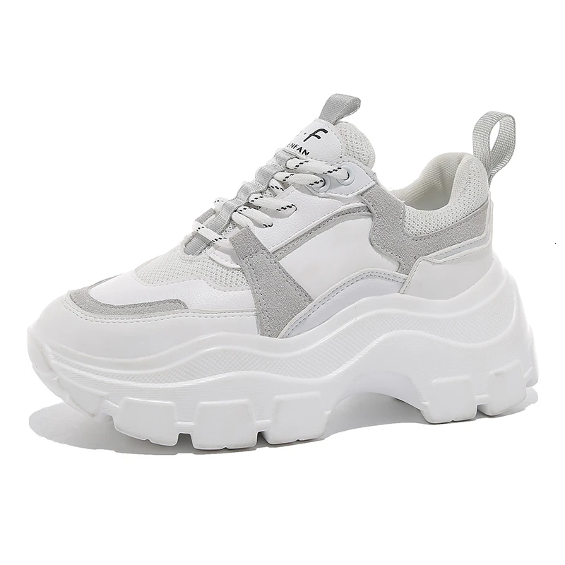 Women Chunky Sneakers Vulcanize Shoes Korean Fashion New Female Black White Platform Thick Sole Running Casual Shoe Woman 7cm
Women Chunky Sneakers Vulcanize Shoes Korean Fashion New Female Black White Platform Thick Sole Running Casual Shoe Woman 7cm