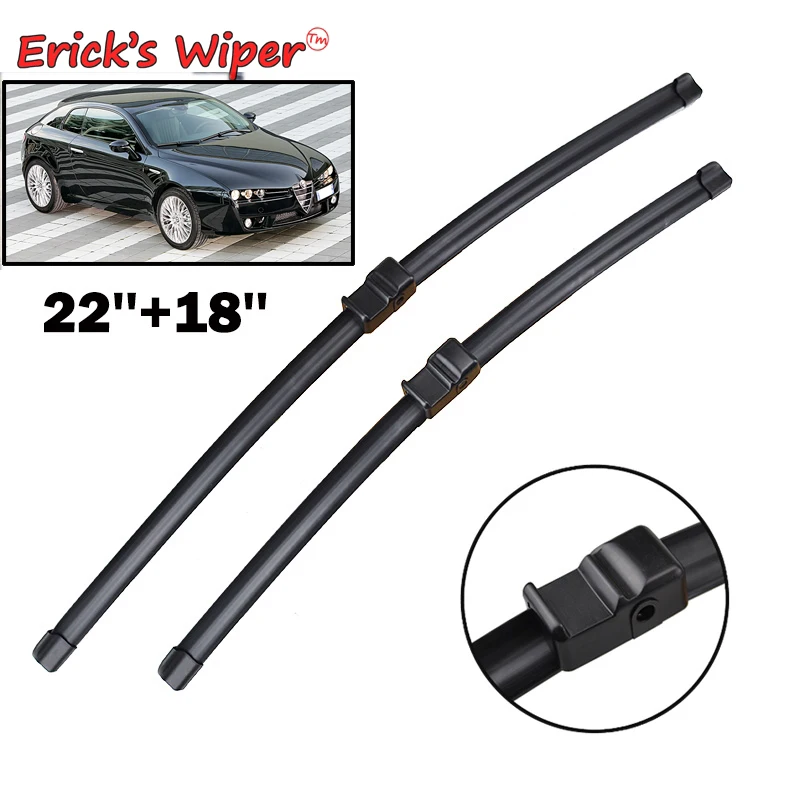 Erick's Wiper LHD Front Wiper Blades For Alfa Romeo Brera 2006 - 2010 Windshield Windscreen Front Window 22"+18"
Erick's Wiper LHD Front Wiper Blades For Alfa Romeo Brera 2006 - 2010 Windshield Windscreen Front Window 22"+18"