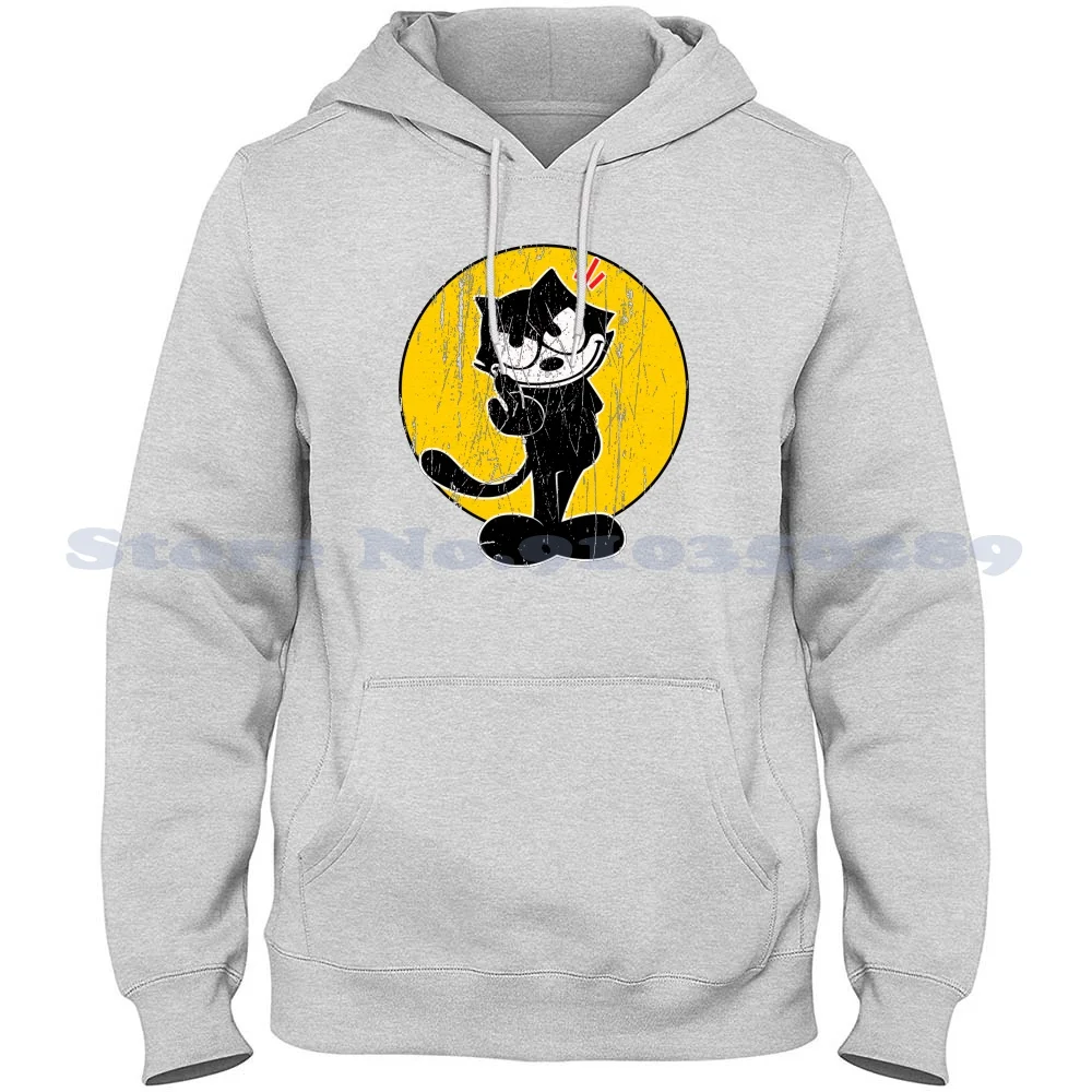 Винтажная уличная спортивная толстовка с капюшоном среднего пальца, толстовка с котом, Феликсом, мультяшный черный классический Ретро Стил... 
Винтажная уличная спортивная толстовка с капюшоном среднего пальца, толстовка с котом, Феликсом, мультяшный черный классический Ретро Стил...