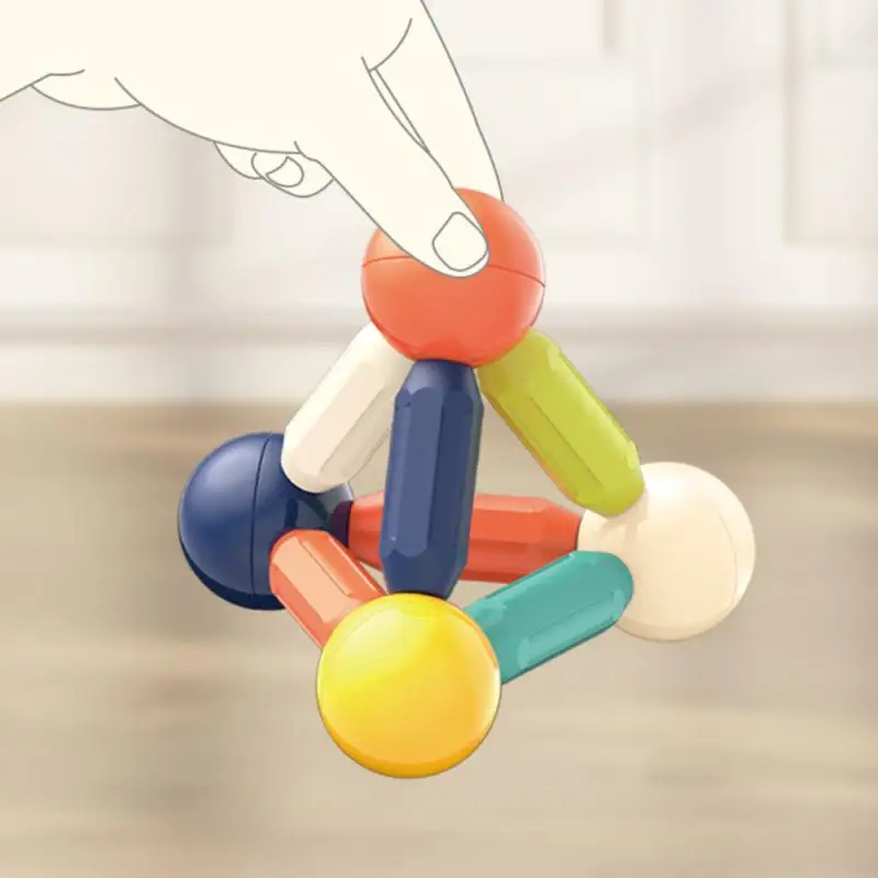 Creative Magnetic Bar Toys Kid's Variable Magnetic Ball DIY Toys 26-64Pcs Magnetic Bar Magnet Jigsaw Educational Newness Toy
Creative Magnetic Bar Toys Kid's Variable Magnetic Ball DIY Toys 26-64Pcs Magnetic Bar Magnet Jigsaw Educational Newness Toy