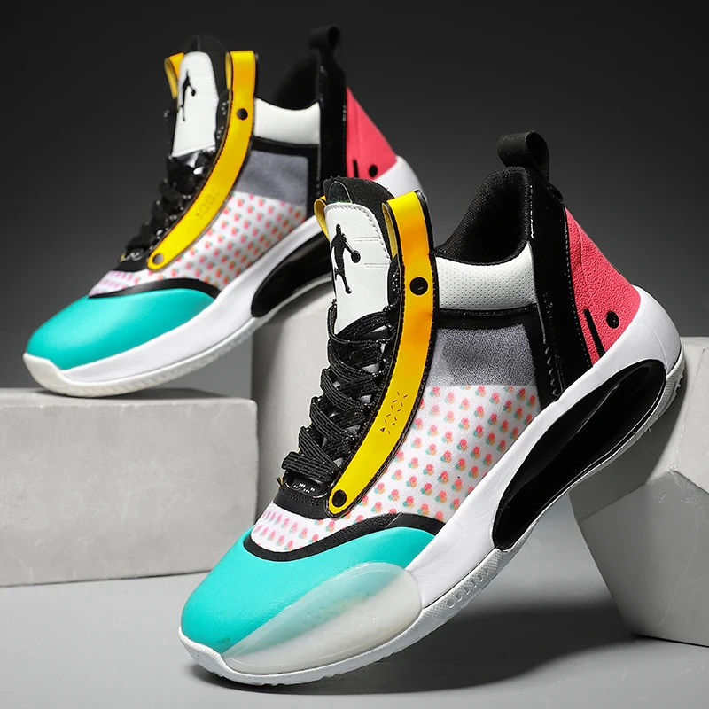 High Quality Nwe Arrive Mens Retro Basketball Shoes Breathable Lace-Up Basketball Shoes Men Sneakers Zapatillas De Hombre
High Quality Nwe Arrive Mens Retro Basketball Shoes Breathable Lace-Up Basketball Shoes Men Sneakers Zapatillas De Hombre