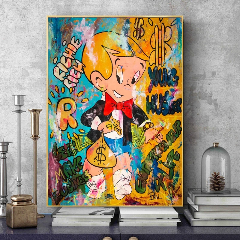 Alec Monopoly Money Graffiti Art Paintings on The Wall Art Posters and Prints MONOPOLY DOLLAR Wall Picture for Living Room Decor
Alec Monopoly Money Graffiti Art Paintings on The Wall Art Posters and Prints MONOPOLY DOLLAR Wall Picture for Living Room Decor