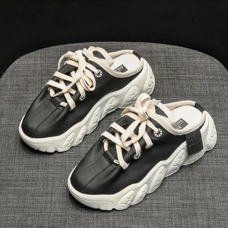 2021 Summer Fashion New Breathable Half Slippers Women's Sneakers Non-Slip Wear-Resistant Outdoor Walking Shoes Zapatos De Mujer
2021 Summer Fashion New Breathable Half Slippers Women's Sneakers Non-Slip Wear-Resistant Outdoor Walking Shoes Zapatos De Mujer