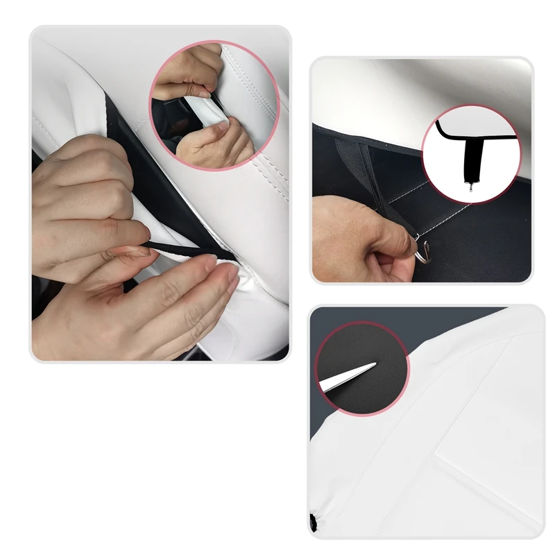 For Tesla Model 3 / Y Leather Car Seat Back Anti-Kick Pad Anti-Dirty Seat Cushion Protector Accessories
For Tesla Model 3 / Y Leather Car Seat Back Anti-Kick Pad Anti-Dirty Seat Cushion Protector Accessories