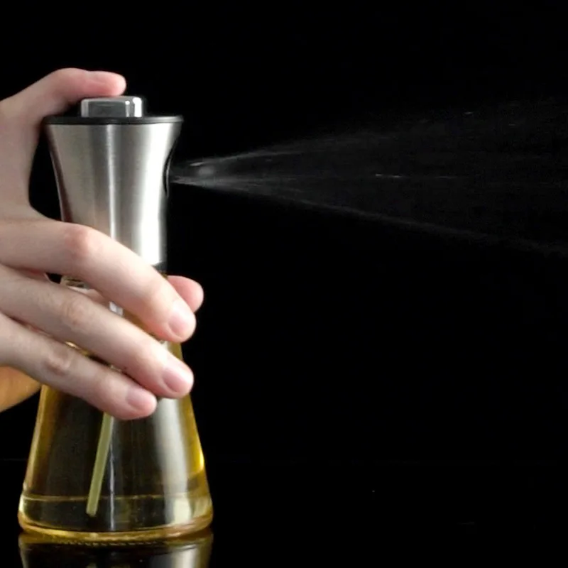 Stainless steel fuel injection kettle press spray type filter pot, kitchen utensils, fitness control bottle. oil spray bottle
Stainless steel fuel injection kettle press spray type filter pot, kitchen utensils, fitness control bottle. oil spray bottle