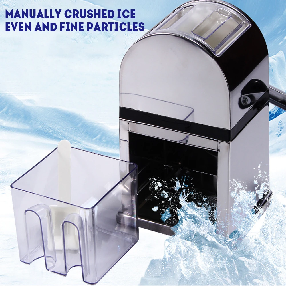 Portable Manual Ice Crusher Multi-function Hand Shaved Ice Machine Ice Crusher Cutterr Kitchen Bar Ice Blenders Tools
Portable Manual Ice Crusher Multi-function Hand Shaved Ice Machine Ice Crusher Cutterr Kitchen Bar Ice Blenders Tools