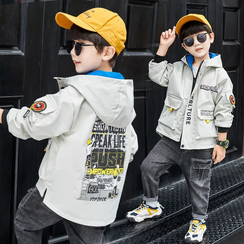 Fashion Boys Coat Long Sleeve Hooded Kids Jackets Toddler Girl Winter Clothes Kids Jacket
Fashion Boys Coat Long Sleeve Hooded Kids Jackets Toddler Girl Winter Clothes Kids Jacket