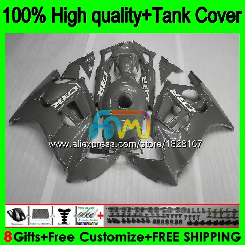 Kit +Tank For HONDA CBR600F2 600CC Glossy grey CBR 600F2 93 94 1993 1994 1BS.278 CBR600 CBR 600 FS F2 91 92 1991 1992 Fairings
Kit +Tank For HONDA CBR600F2 600CC Glossy grey CBR 600F2 93 94 1993 1994 1BS.278 CBR600 CBR 600 FS F2 91 92 1991 1992 Fairings