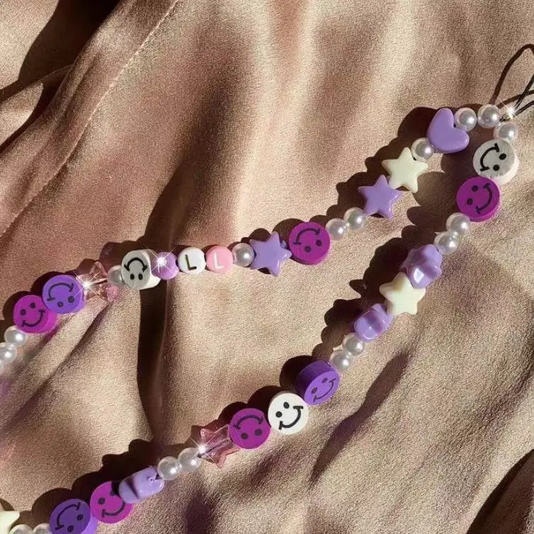 New Colorful Smile Beads Chain Lanyard Strap Cord for Mobile Phone Anti-lost Chain for Women Cellphone Accessories Gift
New Colorful Smile Beads Chain Lanyard Strap Cord for Mobile Phone Anti-lost Chain for Women Cellphone Accessories Gift