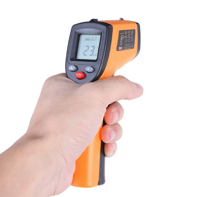 GM320 Digital non contact Thermometer temperature meter Industrial Pyrometer Point Gun -50 °C ~ 380 °C ( -58 °F ~716°F )
GM320 Digital non contact Thermometer temperature meter Industrial Pyrometer Point Gun -50 °C ~ 380 °C ( -58 °F ~716°F )