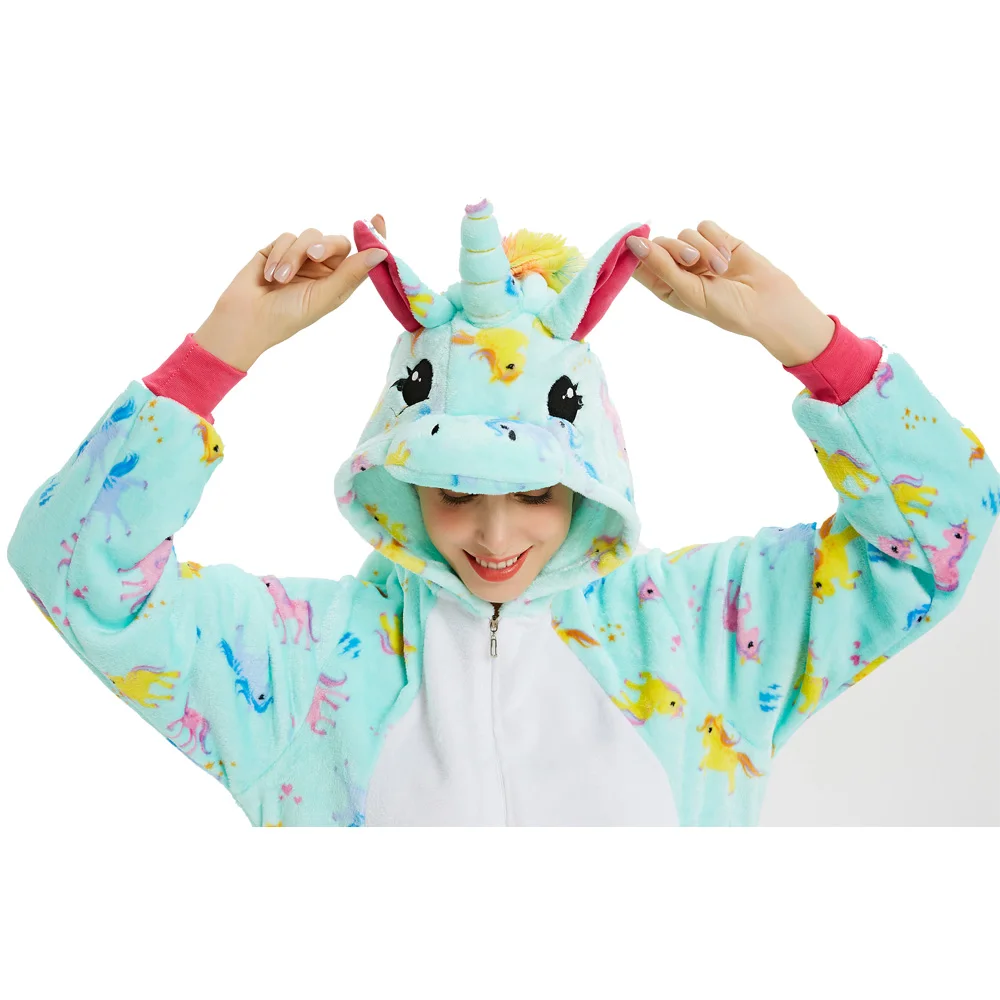 Men Woman Kigurumi Unicorn Pajamas Sleepwear Fashion One Piece Hooded Jumpsuits Onesie Adult Unisex Pijama Hombre pyjamas
Men Woman Kigurumi Unicorn Pajamas Sleepwear Fashion One Piece Hooded Jumpsuits Onesie Adult Unisex Pijama Hombre pyjamas