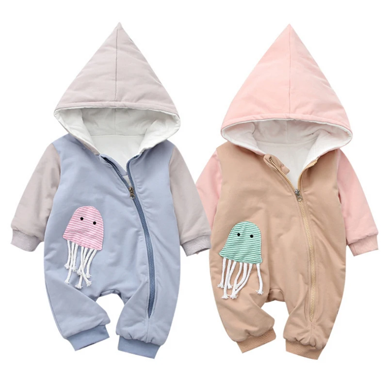 Winter thick clothes Boys Girl Rompers Kids Long sleeve zipper Romper Infant Toddler Newborn Outfits Baby Clothes
Winter thick clothes Boys Girl Rompers Kids Long sleeve zipper Romper Infant Toddler Newborn Outfits Baby Clothes