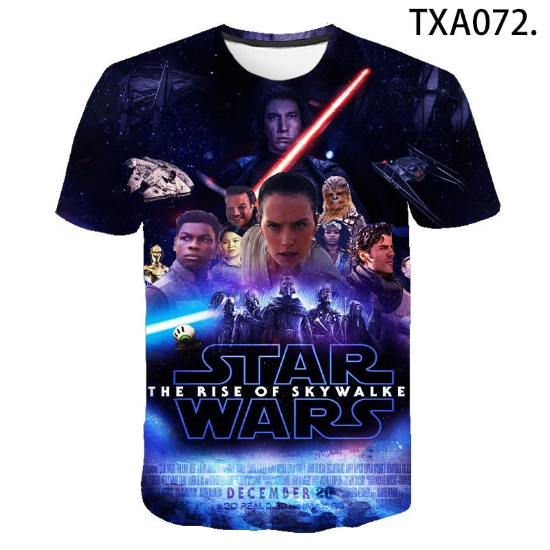 New Summer Cool Movie Star Skywalker 3D Printed T Shirts Casual Boy Girl Kids Fashion Streetwear Men Women Children Tops Tee
New Summer Cool Movie Star Skywalker 3D Printed T Shirts Casual Boy Girl Kids Fashion Streetwear Men Women Children Tops Tee