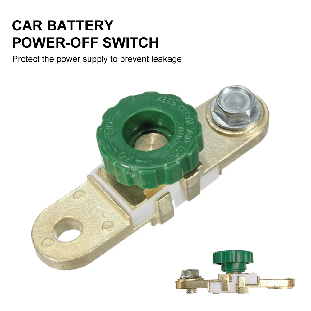 New Battery Cut-off Switch 100A Car Motorcycle Battery Terminals Quick Disconnect Isolator Kill Switch Leakproof Car Truck Parts
New Battery Cut-off Switch 100A Car Motorcycle Battery Terminals Quick Disconnect Isolator Kill Switch Leakproof Car Truck Parts
