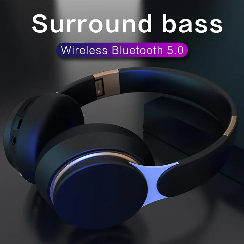 Wireless Headphones Foldable Bluetooth-compatible Headset Active Noise Cancelling Wireless Headset Over Ear with Mic For Phone
Wireless Headphones Foldable Bluetooth-compatible Headset Active Noise Cancelling Wireless Headset Over Ear with Mic For Phone
