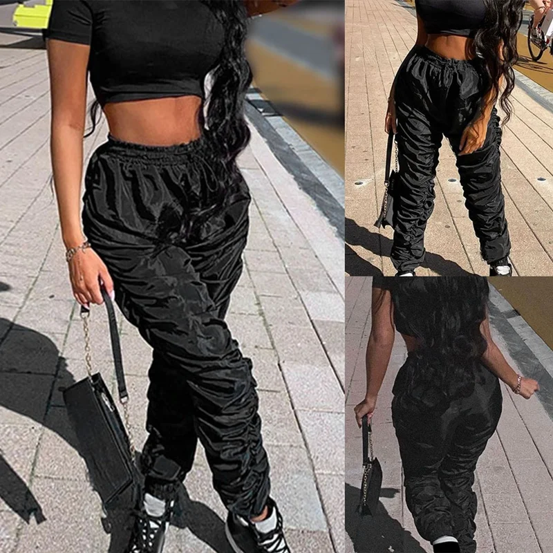Kili Fashion Lady Sexy Slim Pleated Loose Trousers Pants Drawstring Sweatpants Streetwear
Kili Fashion Lady Sexy Slim Pleated Loose Trousers Pants Drawstring Sweatpants Streetwear