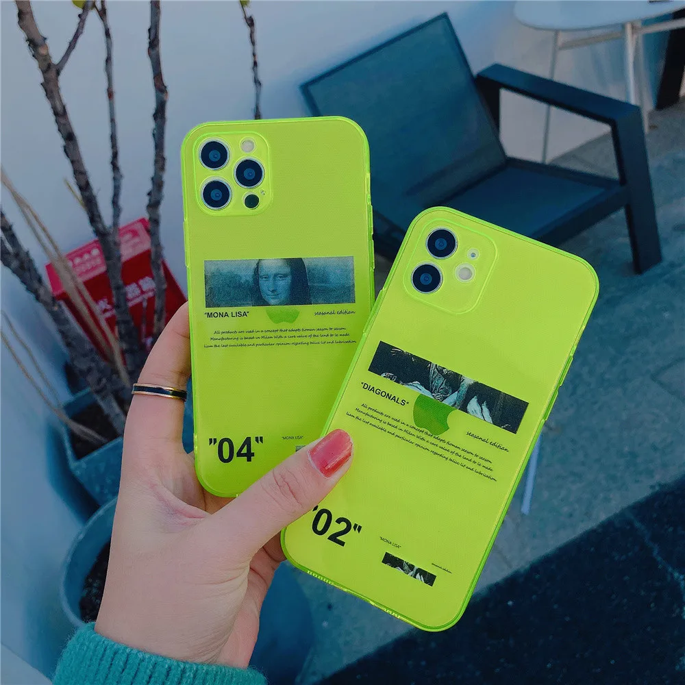 Hot Fluorescent Green Mona Lisa Phone Case for IPhone 6 S 7 8 Plus 13 12 Mini 11 Pro X XS Max Xr Cover for Iphone 12ProMax Capa
Hot Fluorescent Green Mona Lisa Phone Case for IPhone 6 S 7 8 Plus 13 12 Mini 11 Pro X XS Max Xr Cover for Iphone 12ProMax Capa