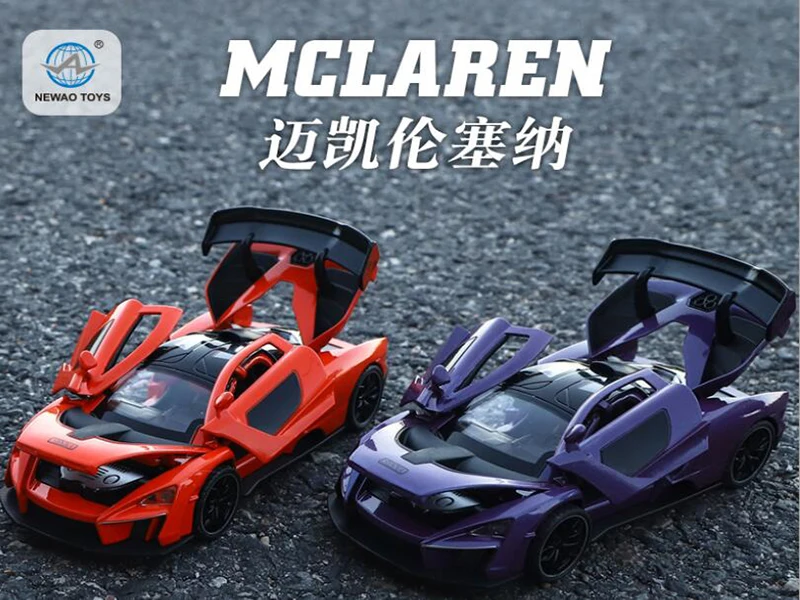 New McLaren Senna Simulation 1/32 Alloy Model Metal Vehicle Sound And Light Pull Back Toys Car Toys Gifts For Children's
New McLaren Senna Simulation 1/32 Alloy Model Metal Vehicle Sound And Light Pull Back Toys Car Toys Gifts For Children's