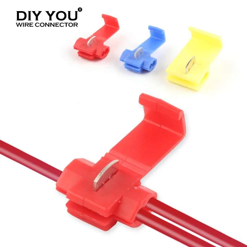10/30/50PCS Wire Connector Scotch Lock Electric Quick Splice Terminals Crimp Without Breaking Cable Insulated Line AWG 22-18
10/30/50PCS Wire Connector Scotch Lock Electric Quick Splice Terminals Crimp Without Breaking Cable Insulated Line AWG 22-18