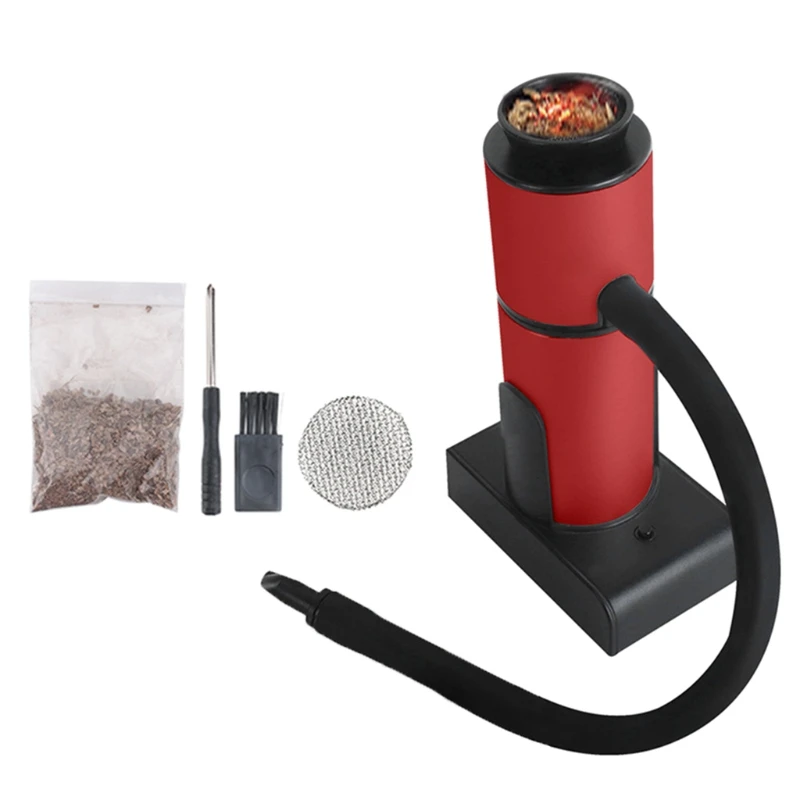 T5EB Smoker Gun Portable Food Smoker Guns for c.cktails Drinks and Food BBQ Cocktail Drinks and Cheese Kitchen Cooking Tool
T5EB Smoker Gun Portable Food Smoker Guns for c.cktails Drinks and Food BBQ Cocktail Drinks and Cheese Kitchen Cooking Tool