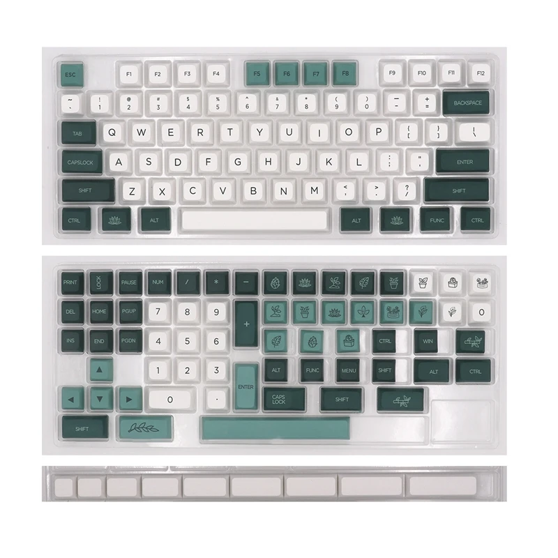 147Keys Botanical Keycaps Dye Subbed Cherry Profile Keycap for Wired USB Mechanical Keyboard Cherry MX Switch KEYCAPS
147Keys Botanical Keycaps Dye Subbed Cherry Profile Keycap for Wired USB Mechanical Keyboard Cherry MX Switch KEYCAPS