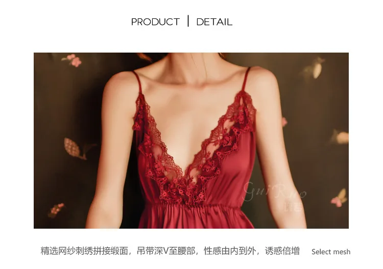 Women Nightwear Nightgowns Satin Silk Nighties Summer Wear Vintage White Nightgown Sexy Night Dress Hot Girls Romantic Sleepwear
Women Nightwear Nightgowns Satin Silk Nighties Summer Wear Vintage White Nightgown Sexy Night Dress Hot Girls Romantic Sleepwear