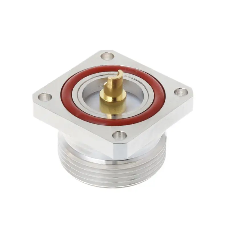 L29 7/16 Din Female Jack Center Connector With 4 Holes Flange Deck Solder Cup RF Coax Adapter G88B
L29 7/16 Din Female Jack Center Connector With 4 Holes Flange Deck Solder Cup RF Coax Adapter G88B