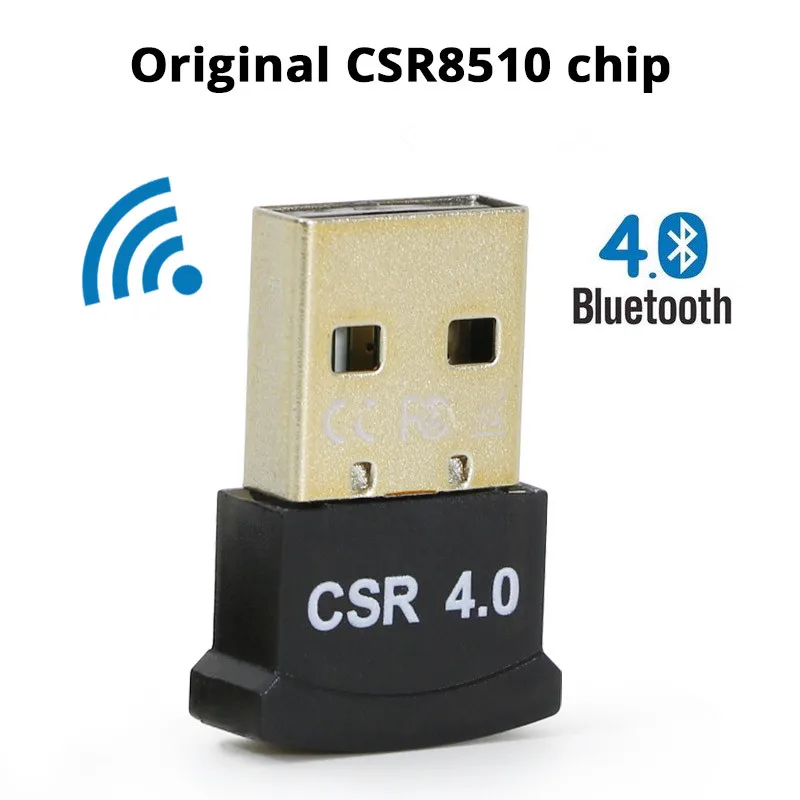 Адаптер Bluetooth 5,0 для компьютера, USB-адаптер Bluetooth 4,0 для ПК, приемник-передатчик CSR4.0
Адаптер Bluetooth 5,0 для компьютера, USB-адаптер Bluetooth 4,0 для ПК, приемник-передатчик CSR4.0