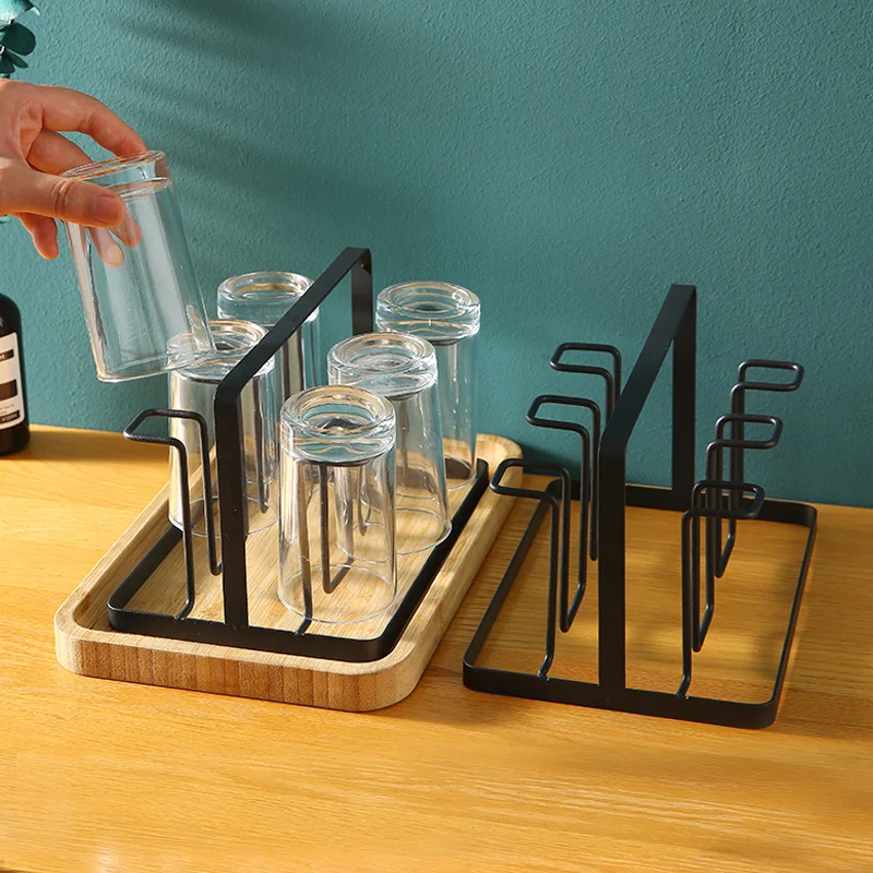 Creative cup rack for draining household cup storage shelf tray glass water cup rack upside down for storing tea cup
Creative cup rack for draining household cup storage shelf tray glass water cup rack upside down for storing tea cup